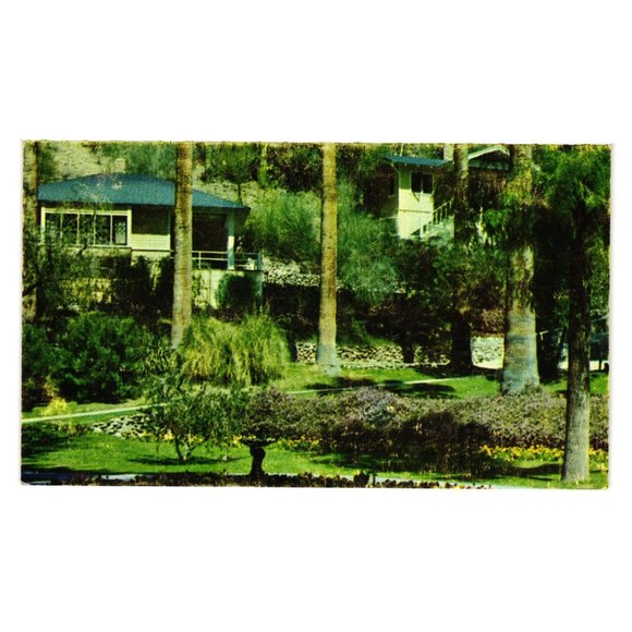 Castle Hot Springs Hotel Other - Vintage Postcard Castle Hot Springs Hotel Arizona Bungalows Gardens